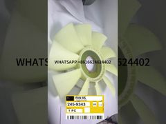 Caterpillar 3066 C6.4 FAN BLADE 245-9343 2459343 10B 6H per escavatore 320D 321D 323D
