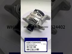 KBZE 17204355 11170321 ALTERNATORE VOLVO ESCAVATORE 24V 80A PER EC140B EC210B EC290B EC360B EC460B EC