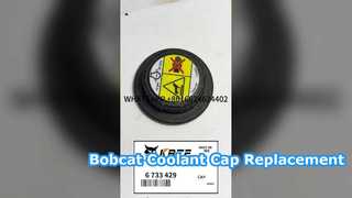 MARCA KBZE 6733429 TAPPO SERBATOIO LIQUIDO REFRIGERANTE PER BOB CAT T140 T300 T550 T770 S300 S750