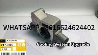 Alloggiamento termostato motore CAT C9 / C-9 217-5200 (2175200) per sostituzione escavatore 330C 330D 336D 340D