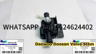 KBZE 410102-00071 DAEWOO DOOSAN 2426-6048 VALVOLA;STELO PER DX55 DX60 DX75 DH50 DH60