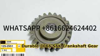 KBZE 125-2951 1252951 INGRANAGGIO ALBERO MOTORE PER MOTORE CAT 3066 S6K ADATTO E311 E312 E314 E318 E319 E320 E32