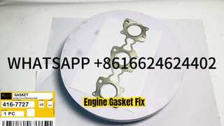 KBZE 416-7727 4167727 GUARNIZIONE COLLETTORE MOTORE CAT C6.6 C7.1 323D2 D6K2 924K 930K 950GC 535D 545D