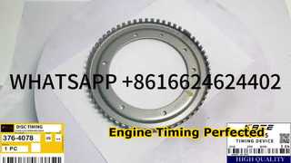 376-4078 CAT C4.4 C6.6 C7.1 MOTORE PERKINS 1104 1106 T411395 DISCO-FASATURA PER E132E E318E E320E E323