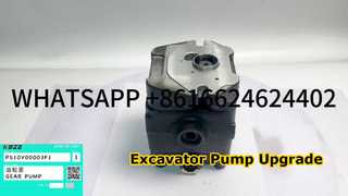 NACHI PS10V00003F1 KOBELCO CASE POMPA IDRAULICA A INGRANAGGI DI RICAMBIO PER PICCOLO ESCAVATORE SK55 CX55B