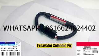 KBZE 6743-82-9120 2868039 FLAMEOUT SOLENOIDE TEMPO SOVRACCRANK 3972266 37B0099 PER SY215 XE215 LG922E JS