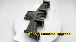 KBZE 8-94366021-0 SCARICO;COLLETTORE 4BD1 4BG1 PER HITACHI EX120 EX135 ZAX110 ZAX130 ZAX160 ZAX180