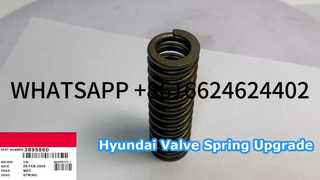 HYUNDAI 3895860 SPRING VALVE TEMPORA R360 R450 R480 R500 EXCAVATOR FITS CUMMI.NS QSM11 MOTORE