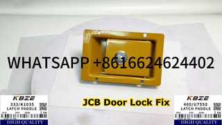SERRATURA PORTA LATERALE MARCA KBZE 333/K1035 JCB 400/U7550 PER ESCAVATORE JS205 JS215 NXT215 SOSTITUZIONE