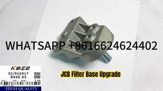 Base filtro KBZE OEM 02/910917 adatta per escavatore JCB JS205 JS215 JS220 NXT215