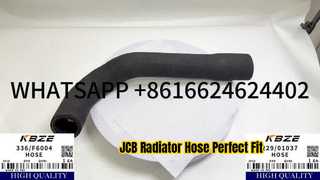 KBZE OEM 229/01037 336/F6004 TUBO RADIATORE SOSTITUISCE JCB JS200 JS205 JS215 NXT215 ESCAVATORE