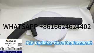 TUBO RADIATORE MARCA KBZE 229/01038 JS200 JS205 JS215 NXT215 PER ESCAVATORE JCB