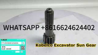 Ingranaggio solare della trasmissione finale OEM Kobelco YT15V00012S006 KBZE per motore da viaggio per escavatore SK70 SK75 SK80