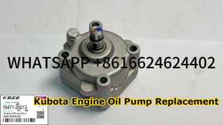 KBZE 15471-35013 KUBOTA D1703 V2203 V2403 POMPA OLIO MOTORE PER KX040 KX91 KX121 KX161 U35 U45 U50 EXC