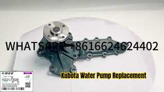 KBZE 15221-73039 KUBOTA D1703 V2203 V2403 POMPA ACQUA MOTORE PER U40 U50 KX151 KX161