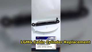 KBZE 4120001145 LGMG CMT86 CMT96 ATTREZZATURE MINERALI CABINA SOLLEVAMENTO CILINDRO IDRAULICO RICAMBIO