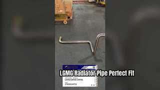 KBZE 27030124721 TUBO RADIATORE PER LGMG CMT86 CMT96 CMT106 CAMION PER ATTREZZATURE MINERALI