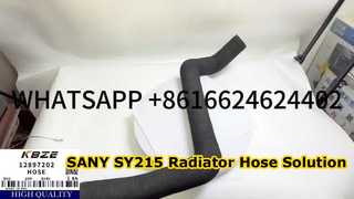 SANY 12897202 TUBO RADIATORE PER ESCAVATORE SY215 PER MOTORE DIESEL CUMMIN S 6BT