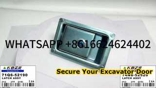 KBZE 71Q6-52190 71EE-52520 HYUNDAI-7/9 74N8-52520 SERRATURA PORTA LATERALE R140 R170 R210 R220 R260 R290 R300