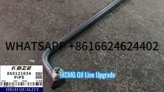 KBZE 860121034 Linea di ritorno dell'olio del cilindro della benna per XCMG XE205/XE215/XE245 – Alta pressione