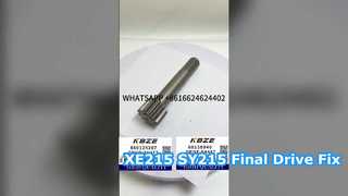 MARCA KBZE XCMG SANY 860124207 60158940 INGRANAGGIO SOLARE DI 1° LIVELLO DELLA TRASMISSIONE FINALE PER ESCAVATORE XE215 SY215