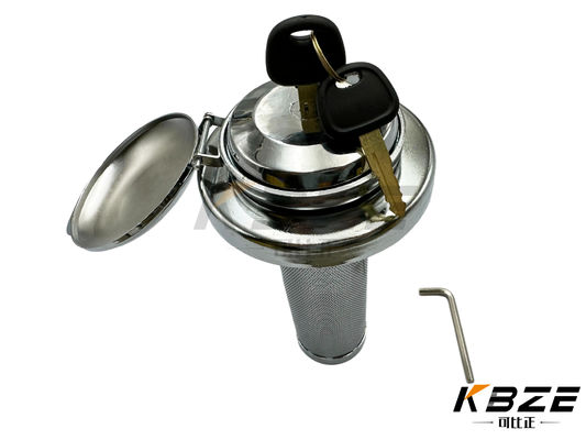 HITACHI SUMITOMO KATO ANTI THIEF FUEL TANK CAP WITH 2KEY REPLACEMENT FOR EX/SH/HD EXCAVATOR