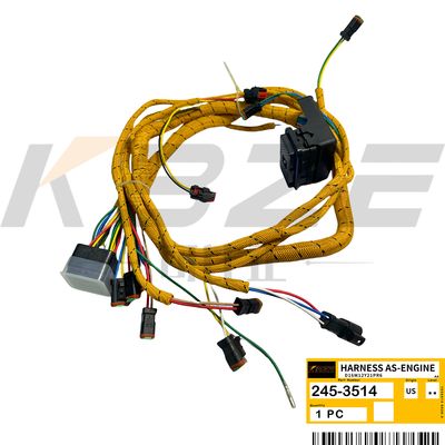 CATERPILLAR C11 C13 ENGINE 2453514 245-3514 EXCAVATOR WIRING HARNESS FOR 966H 972H