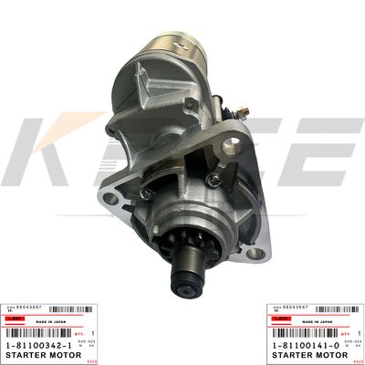 1-81100342-1 ISUZU 6BG1 ENGINE 1-81100141-0 STARTER MOTOR ASSY 24V 11T 4.5KW FITS FOR EX200-5 ZX200-3 ZX240-3
