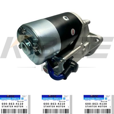 KBZE 600-863-4110 KOMATSU SAA6D102E ENGINE 600-863-4210 STARTER MOTOR ASSY 24V 10T 4.5KW FITS FOR PC200-6 PC200-7 PC220 WA250 D41A