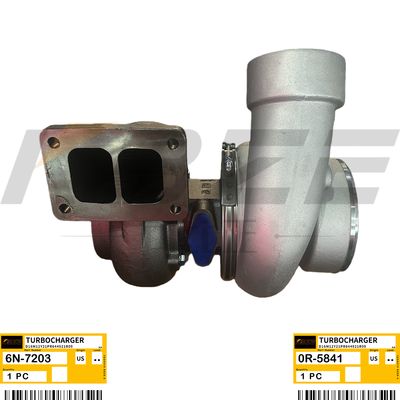 KBZE 6N-7203 0R-5841 ERPILAR D342 ENGINE TURBOCHARGER ASSY FITS FOR D8K 583K