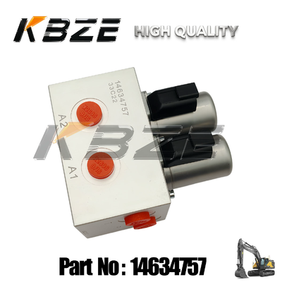 KBZE HYDRAULIC SOLENOID VALVE 14634757 OEM QUALITY FOR EC120 EC140 EC210 EC300 EC480 EC750 EXCAVATOR