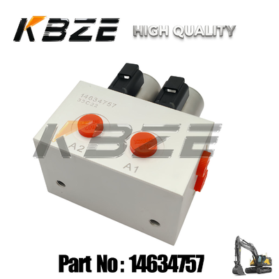 KBZE HYDRAULIC SOLENOID VALVE 14634757 OEM QUALITY FOR EC120 EC140 EC210 EC300 EC480 EC750 EXCAVATOR