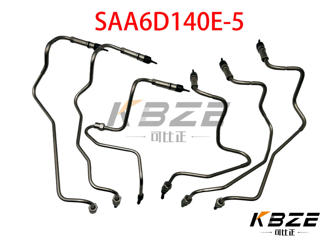SAA6D140E-5 ENGINE HIGH PRESSURE FUEL INJECTOR PIPE SET FOR KOMATSU EXCAVATOR