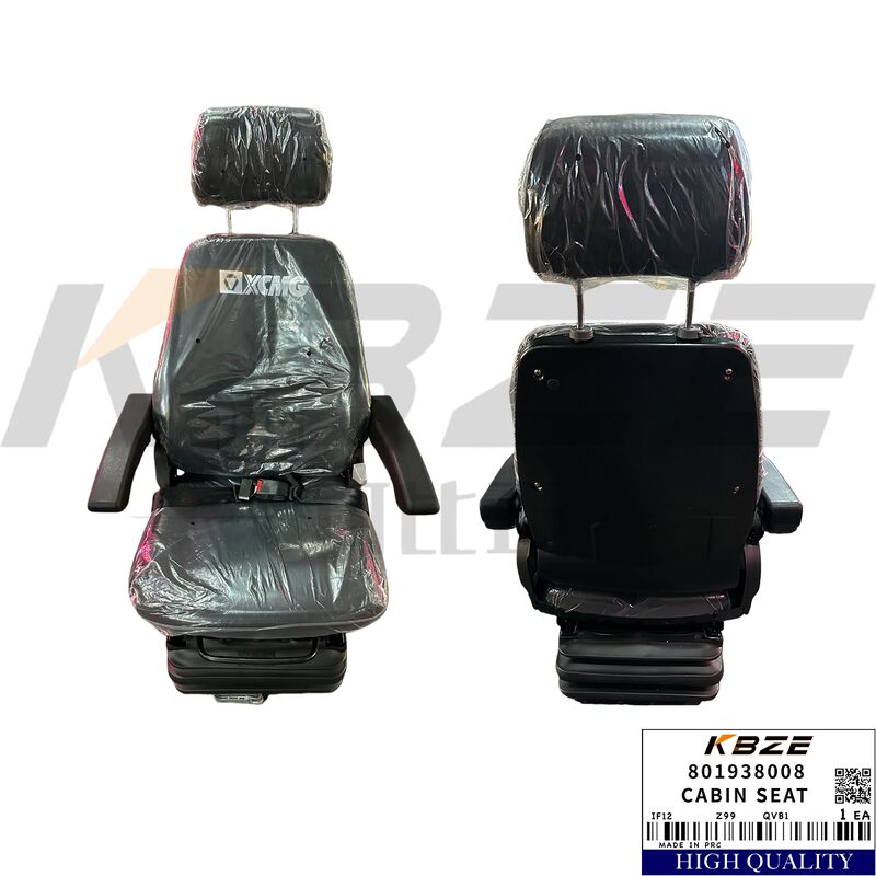 KBZE BRAND 801938008 CAB SEAT ASSEMBLY FITS XCMG XE200 XE205  XE215 XE220 XE235 XE240 XE250 XE265