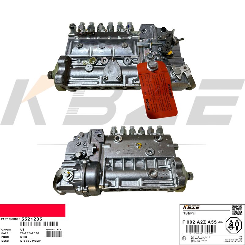 KBZE SY215 XE215 JS215 EXCAVATOR 5521205 DIESEL PUMP F002A2ZA55 FITS CUMMIN S 6BT5.9 ISB5.9