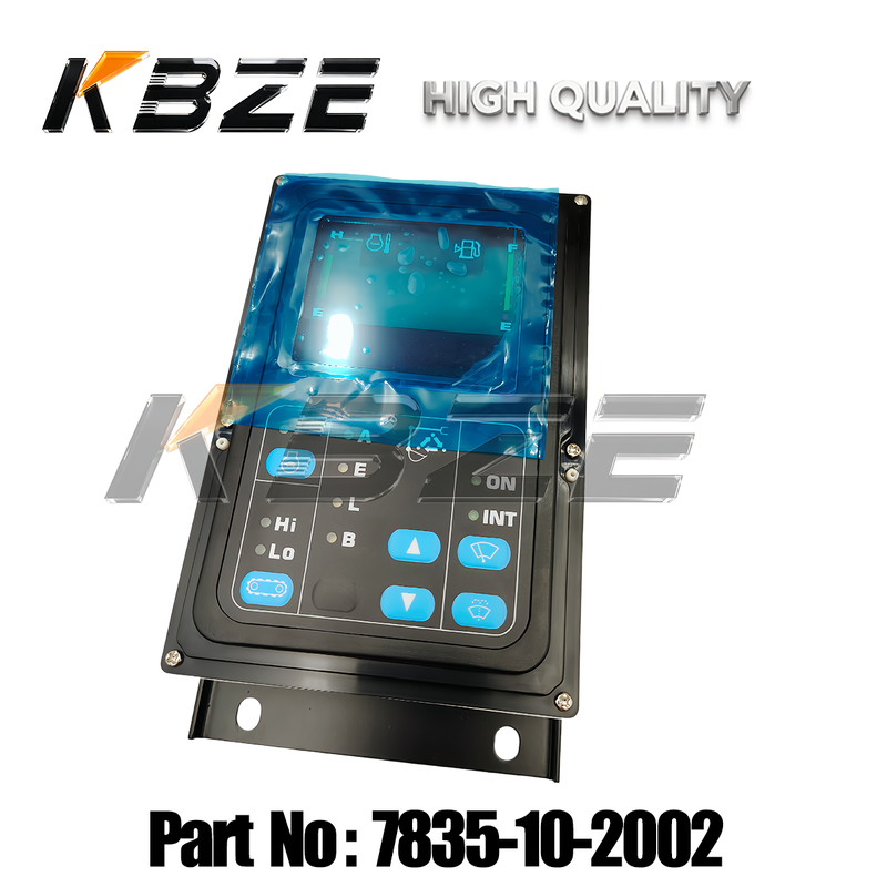 MONITOR KBZE 7835-10-2002 FOR KOMATSU PC130-7 PC200-7 PC228-7 PC280-7 PC300-7 PC400-7 PC450-7 DURABLE CONSTRUCTION ABS BLACK