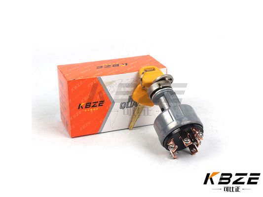 KBZE BRAND KOMATSU 08086-10000 interruttore di accensione a 6 linee/interruttore con due chiavi sostituzione per PC200-1 PC200-2 PC200-3