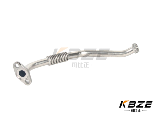 HITACHI 8-98002512-1 8980025121 TURBOCHARGER OIL RETURN PIPE/FEED TUBE SOSTITUZIONE per il motore ISUZU 6UZ1 SH460-5 SH480-5