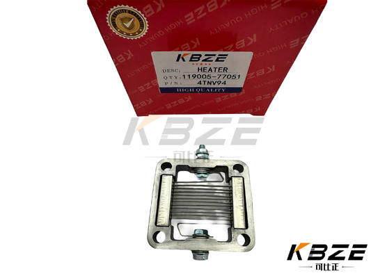 KBZE YANMAR 119005-77051 Sostituzione di riscaldatore per motore di escavatore per motore diesel YANMAR 4TNV94
