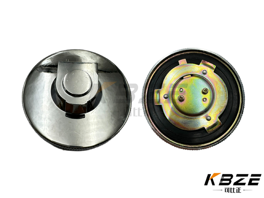 HITACHI 4361638 TAPPO DEL TANCO DI CARBONO / TAPPO DEL FILLER DI CARBONO CON 2 CLAVE SOSTITUZIONE PER ESCAVATORE EX100-3 EX100-5 EX120-3 EX120-5 EX200