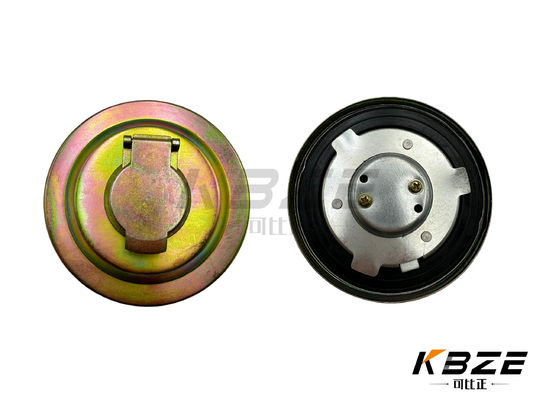 KOBELCO 2246U260F1 2444R1047 TAPPO DEL TANCO DI CARBONO / TAPPO DEL FILLER DI CARBONO CON 2 CLAVE SOSTITUZIONE PER ESCAVATORE SK200-8 SK210-8 SK250-8