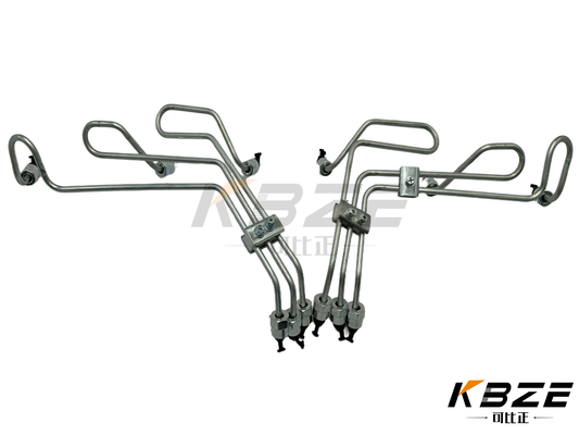 KOMATSU SAA6D125E TUBE INJETTORE DI CARBONO A ALTA PRESSIONE SET per PC450-8, WA470, WA480