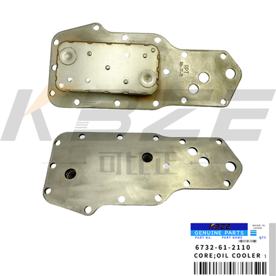 5P MOTORE COOLER OIL CORE per KOMATSU 4D102 6732-61-2110 CUMMINS 4BT motore escavatore