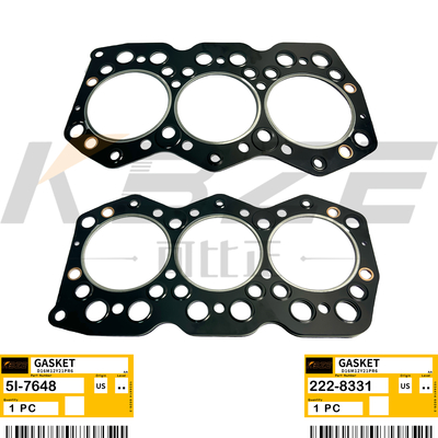 5I-7648 KBZE E320 GUARNIZIONE TESTATA ESCAVATORE CAT S6K 3066 MOTORE 222-8331 PER E318 E319 E323