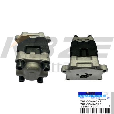 708-3S-04541 708-3S-04570 POMPA A INGRANAGGI PER ESCAVATORI COMPATTI KOMATSU PC40 PC50 PC56 PC58
