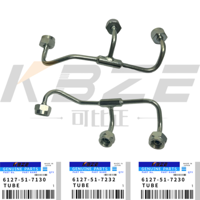 TUBO OLIO ALBERO A CAMME 6127-51-7130 KOMATSU S6D155-4 MOTORE 6127-51-7232 6127-51-7230 PER D155A