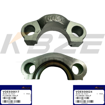 936617 VOLVO VOE936617 RACCORDO TUBO IDRAULICO FLANGIA METÀ PER EC180 EC200 EC300 EC380 EC480 EC700
