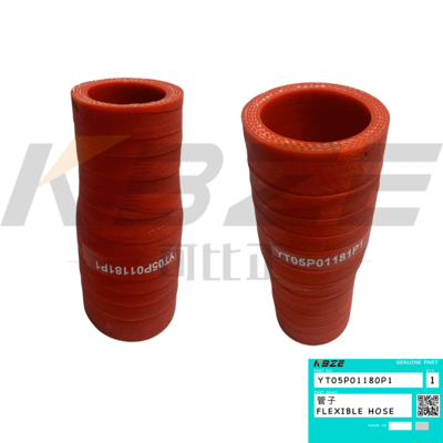 TUBO KOBELCO YT05P01180P1 PER ESCAVATORE SK70 SK75 SK80 PER ISUZU 4LE2